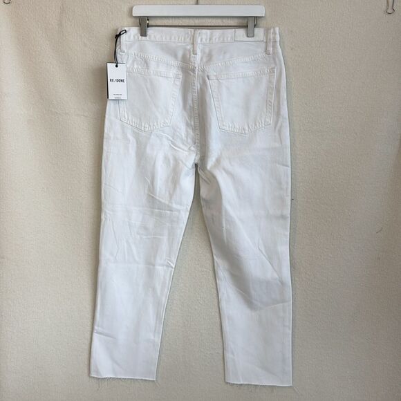 ReDone Originals 70s Stove Pipe in White Destroyed‎ Womens Size 31 - Picture 3 of 11